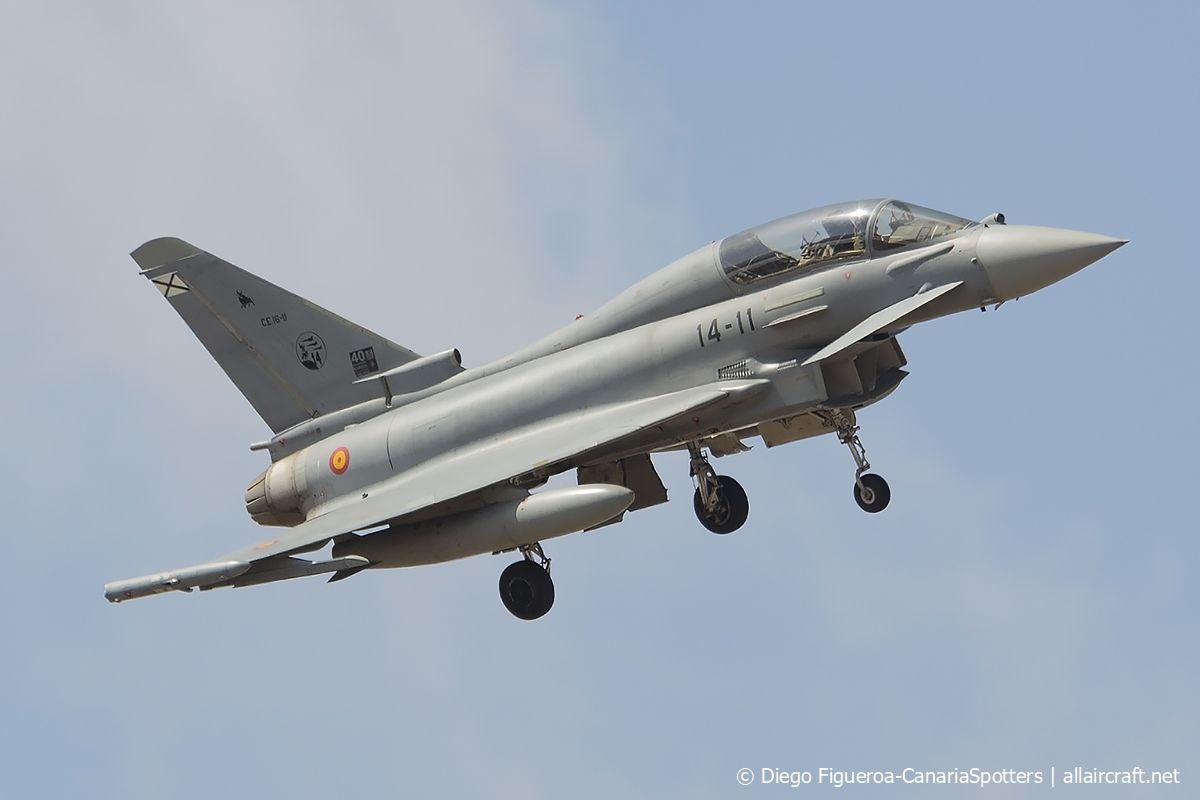 CE.16-11 · Eurofighter EF-2000 Typhoon T · (LPA / GCLP)