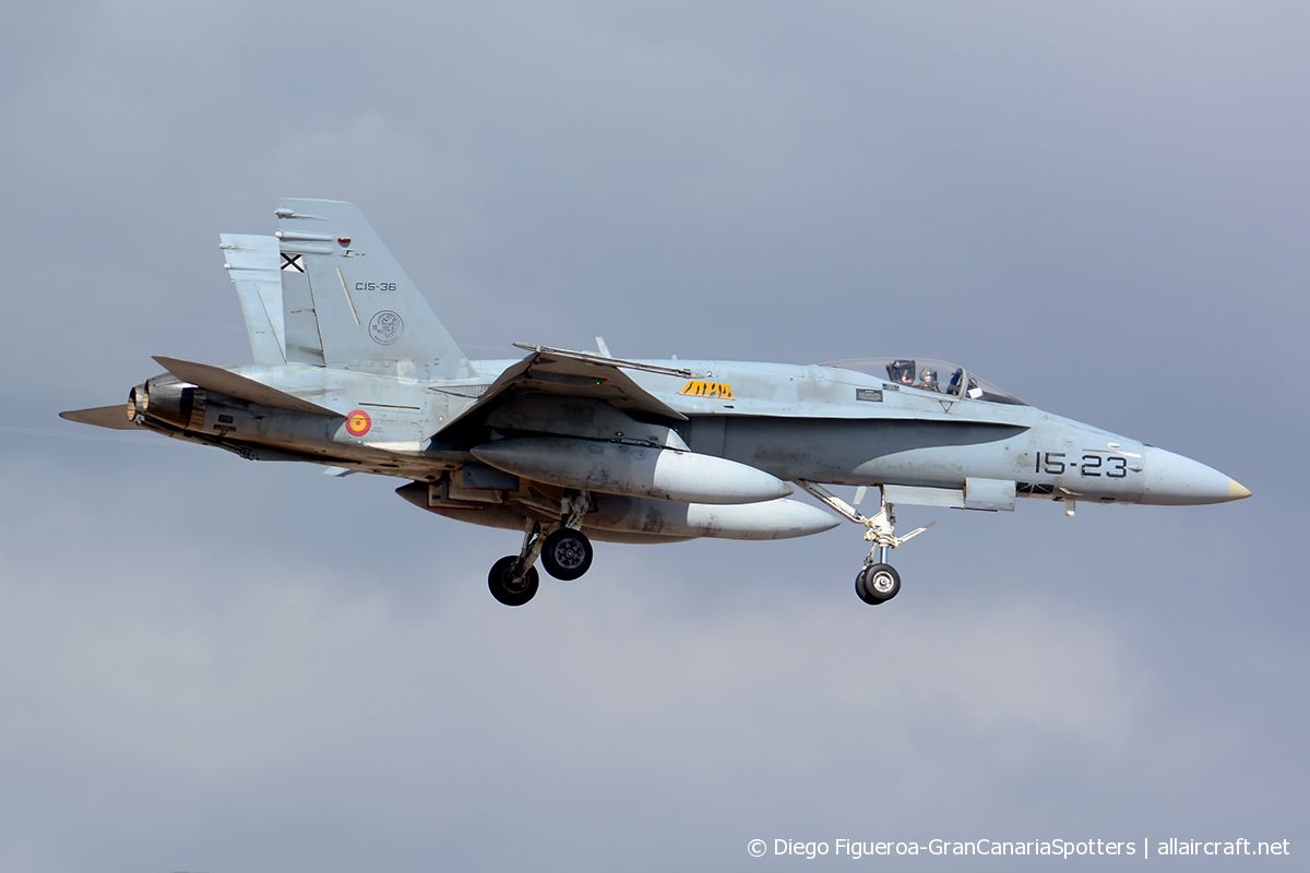 C.15-36 · McDonnell Douglas EF-18A Hornet · (LPA / GCLP)
