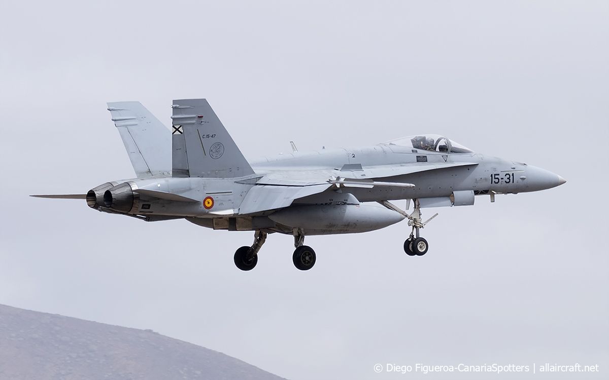 C.15-47 · McDonnell Douglas EF-18A Hornet · (LPA / GCLP)