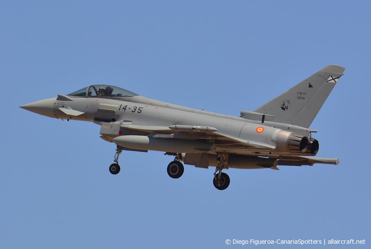C.16-77 · Eurofighter EF-2000 Typhoon S · (LPA / GCLP)