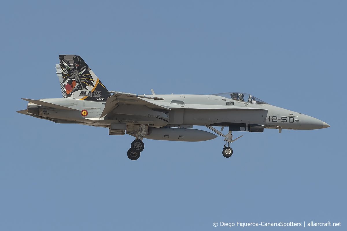 C.15-34 / 12-50 McDonnell Douglas EF-18A