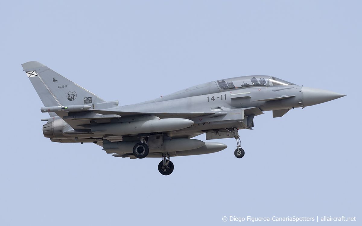 CE.16-11 · Eurofighter EF-2000 Typhoon T · (LPA / GCLP)