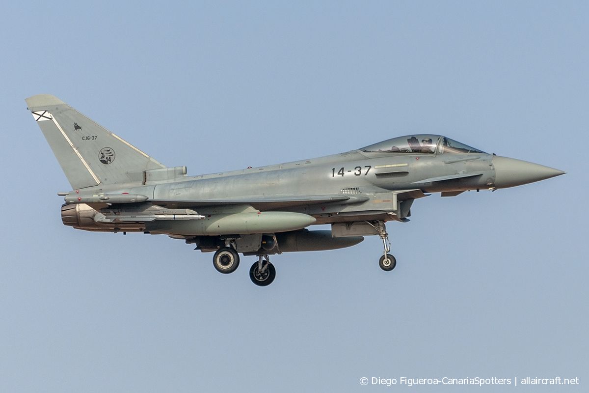 C.16-37 / 14-37 Eurofighter EF-2000 Typhoon S
