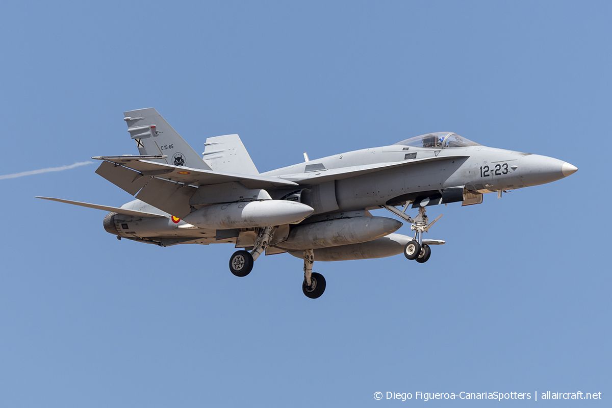C.15-65 · McDonnell Douglas EF-18M Hornet · (LPA / GCLP)