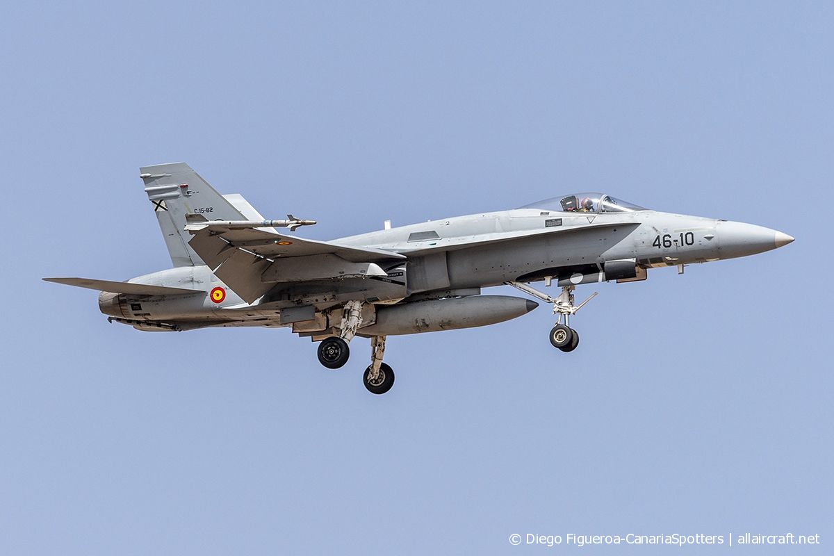 C.15-82 / 46-10 · McDonnell Douglas F/A-18A+ Hornet · (LPA / GCLP)