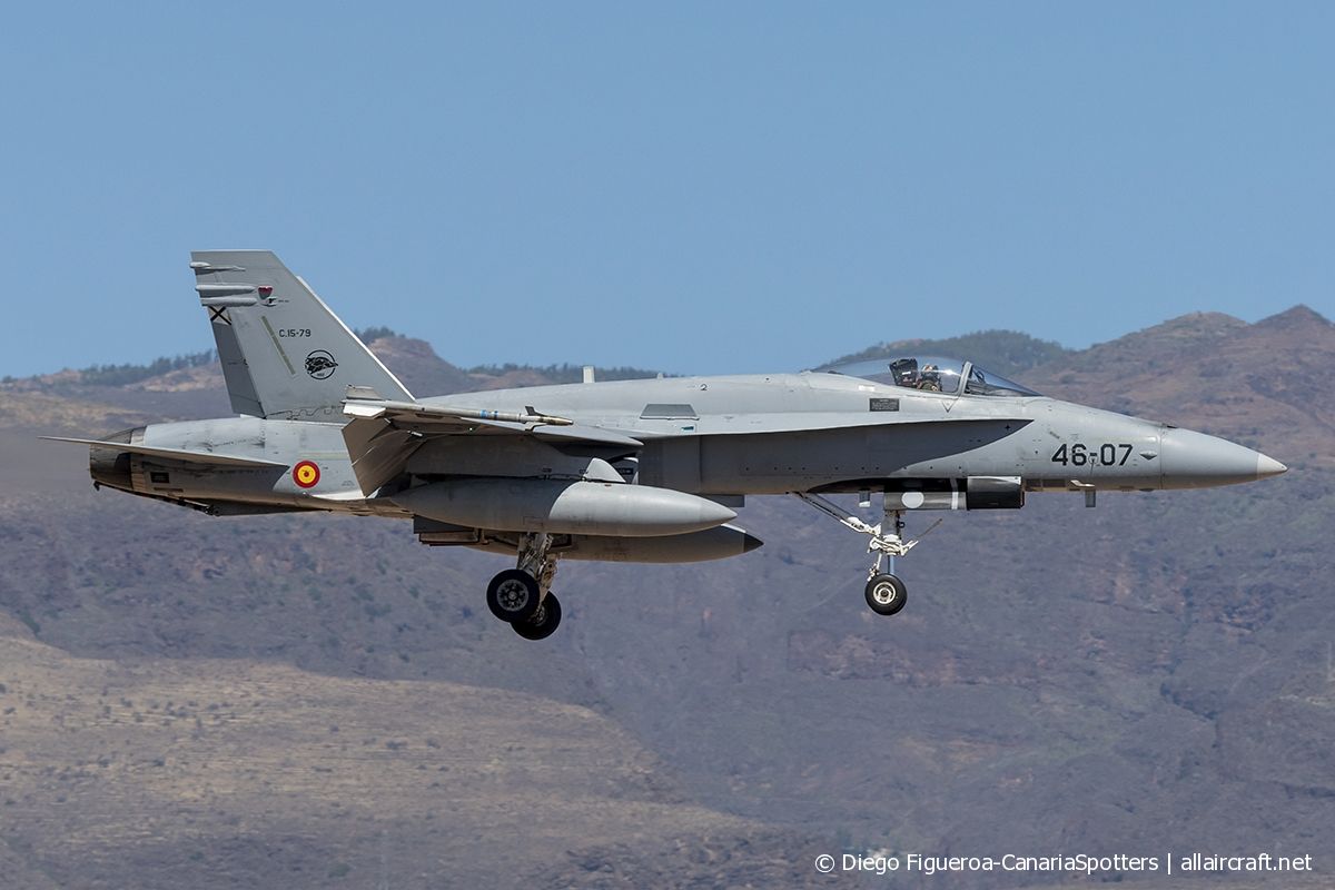 C.15-79 / 46-07 McDonnell Douglas EF-18A Hornet