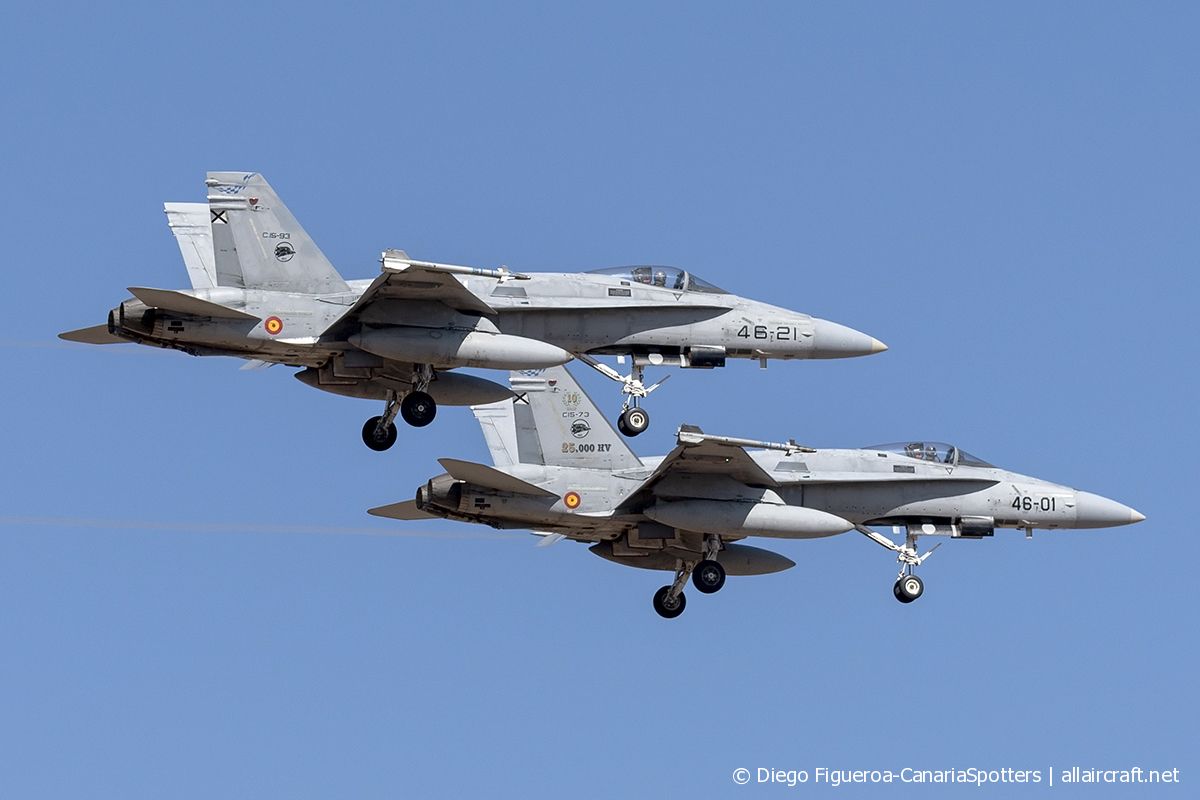 C.15-93 · McDonnell Douglas F/A-18A Hornet · (LPA / GCLP)