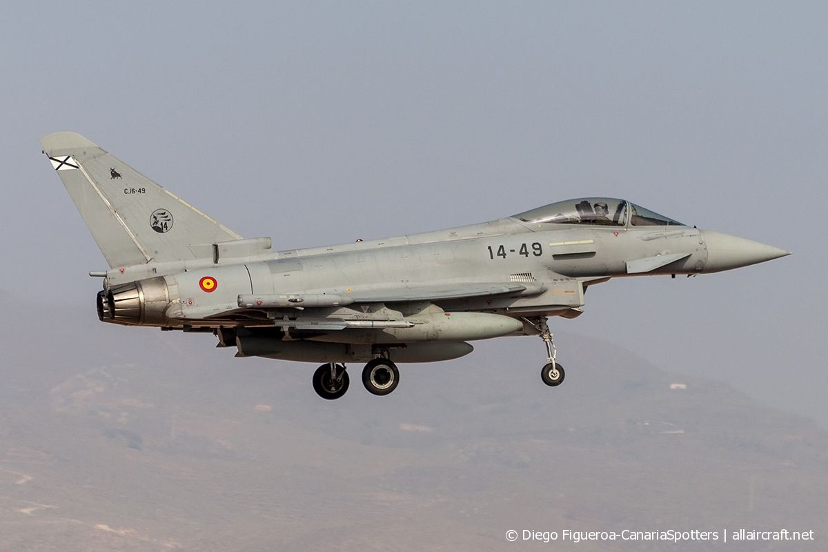 C.16-49 · Eurofighter EF-2000 Typhoon S · (LPA / GCLP)