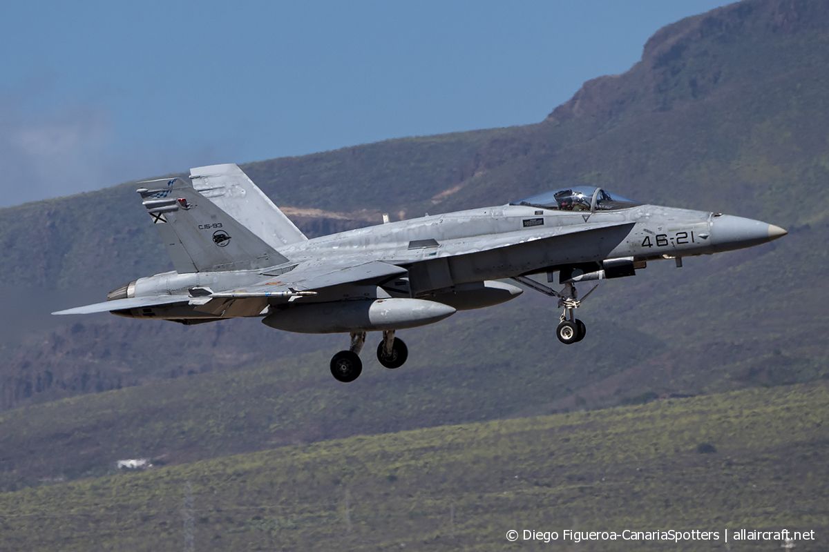 C.15-93 · McDonnell Douglas F/A-18A Hornet · (LPA / GCLP)
