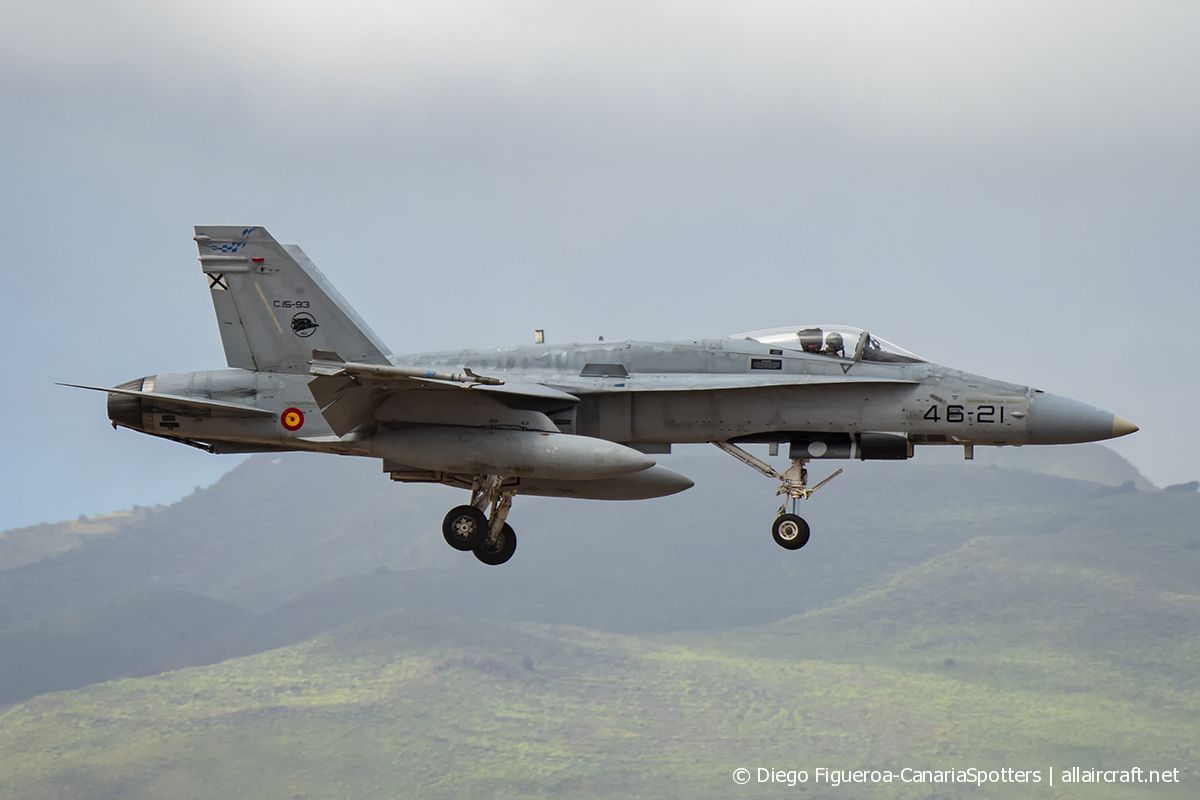 C.15-93 · McDonnell Douglas F/A-18A Hornet · (LPA / GCLP)