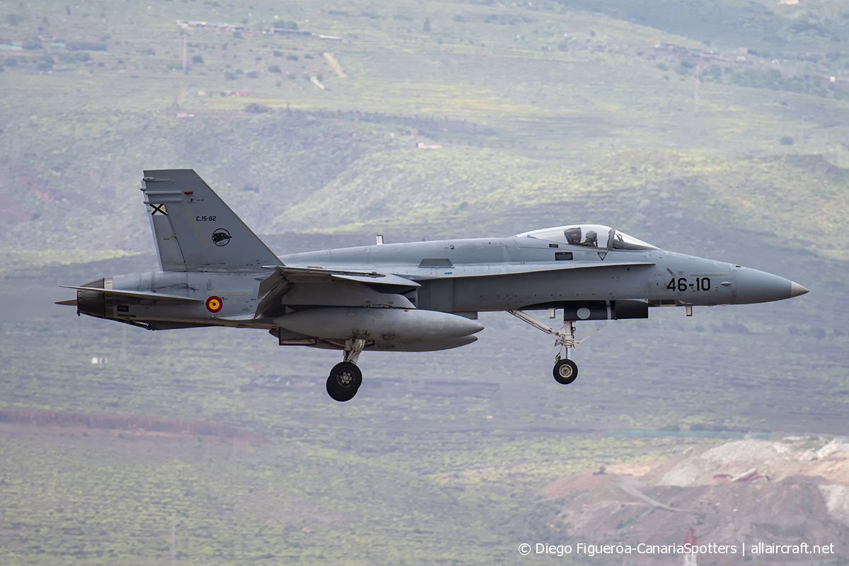 C.15-82 · McDonnell Douglas F/A-18A+ Hornet · (LPA / GCLP)