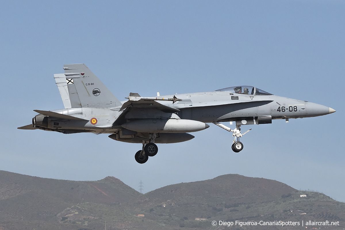 C.15-80 · McDonnell Douglas EF-18A Hornet · (LPA / GCLP)