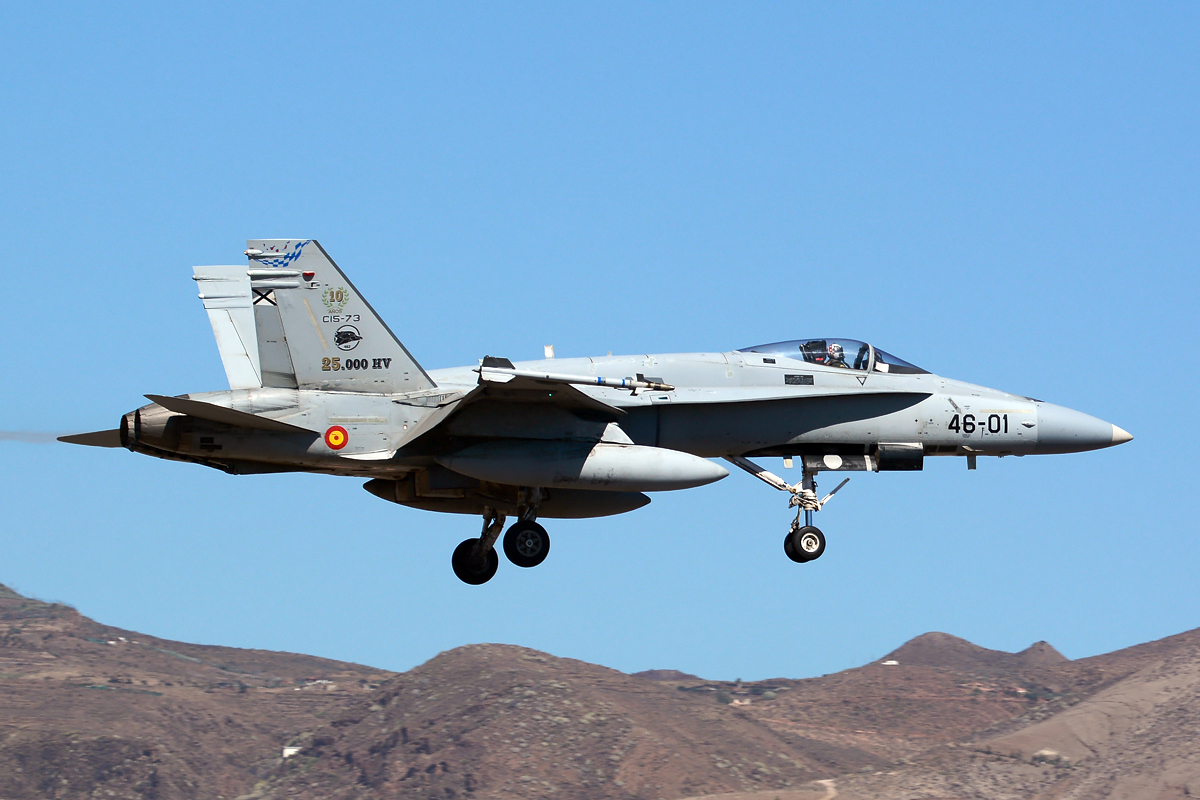 C.15-73 · McDonnell Douglas F/A-18A+ Hornet · (LPA / GCLP)
