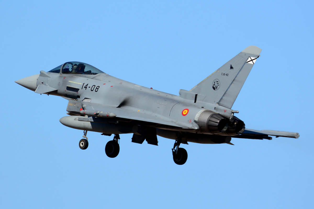 C.16-42 · Eurofighter EF-2000 Typhoon S · (LPA / GCLP)