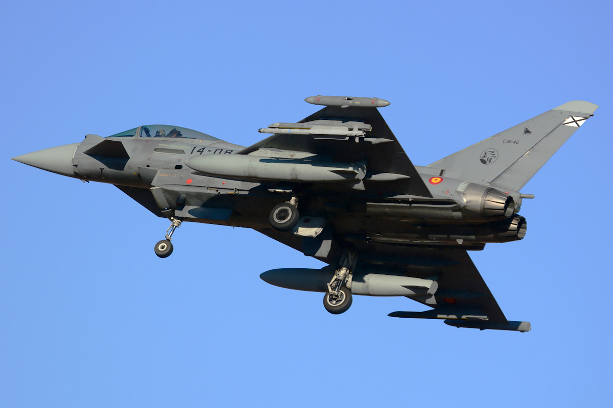 C.16-42 · Eurofighter EF-2000 Typhoon S · (LPA / GCLP)