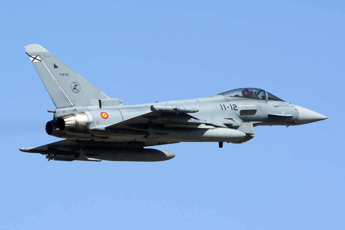 C.16-32 · Eurofighter EF-2000 Typhoon · (LPA / GCLP)
