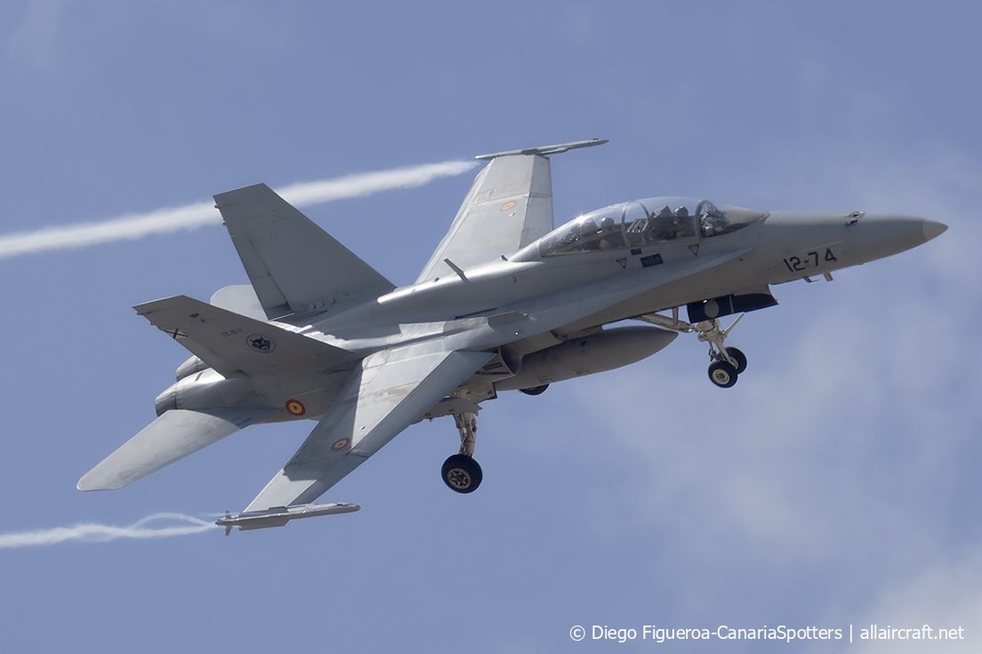 CE.15-11 / 12-74 McDonnell Douglas EF-18B Hornet