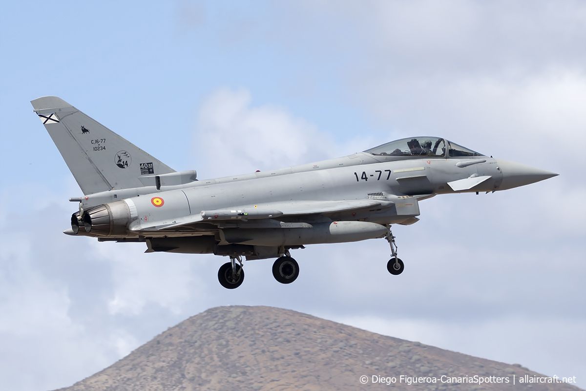C.16-77 · Eurofighter EF-2000 Typhoon S · (LPA / GCLP)