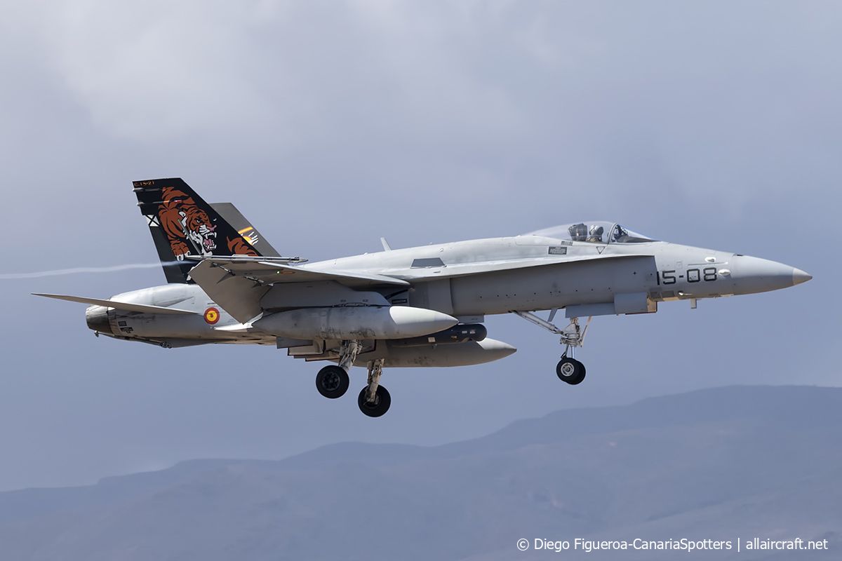 C.15-21 / 15-08 McDonnell Douglas EF-18A Hornet