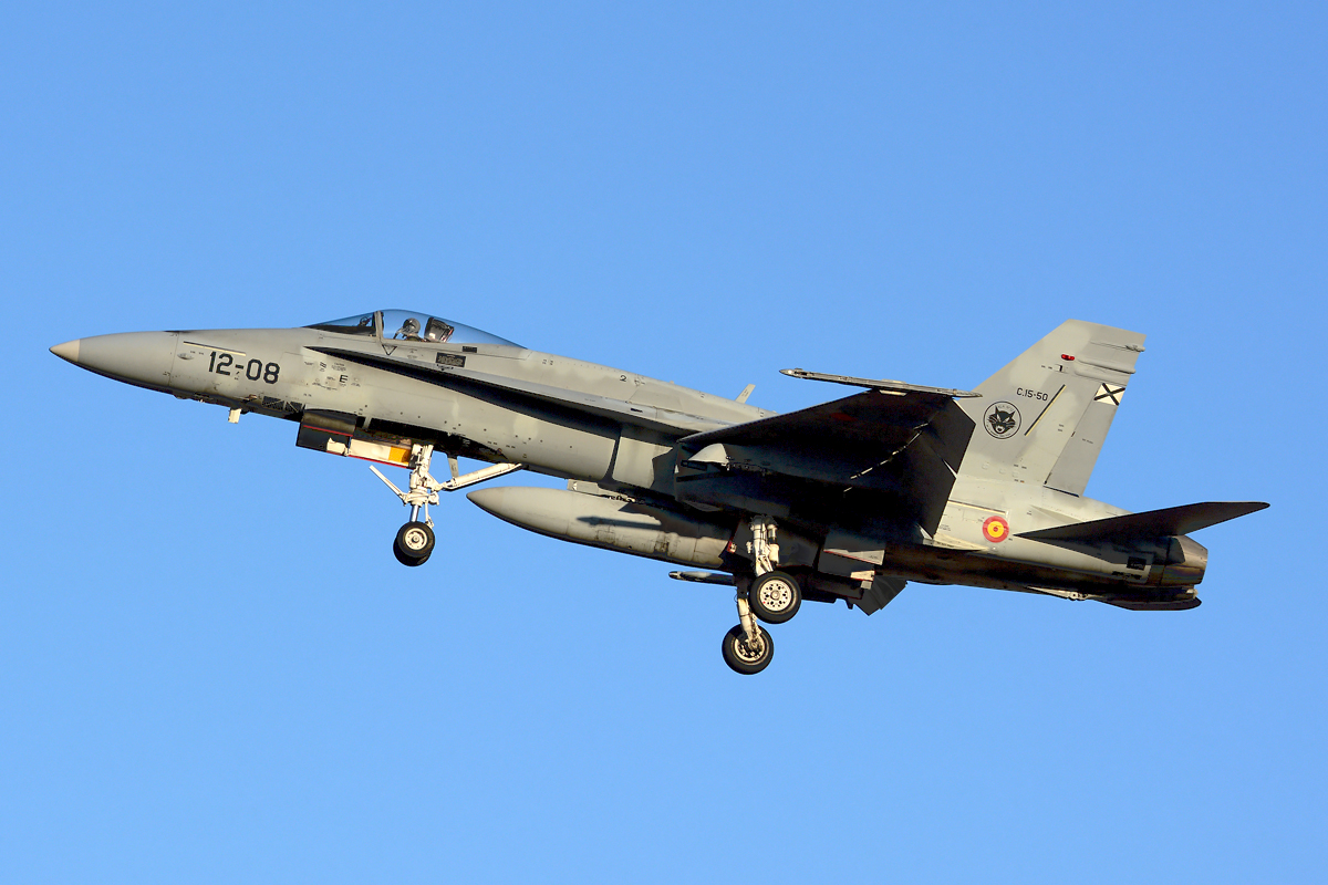 C.15-50 · McDonnell Douglas EF-18A Hornet · (LPA / GCLP)