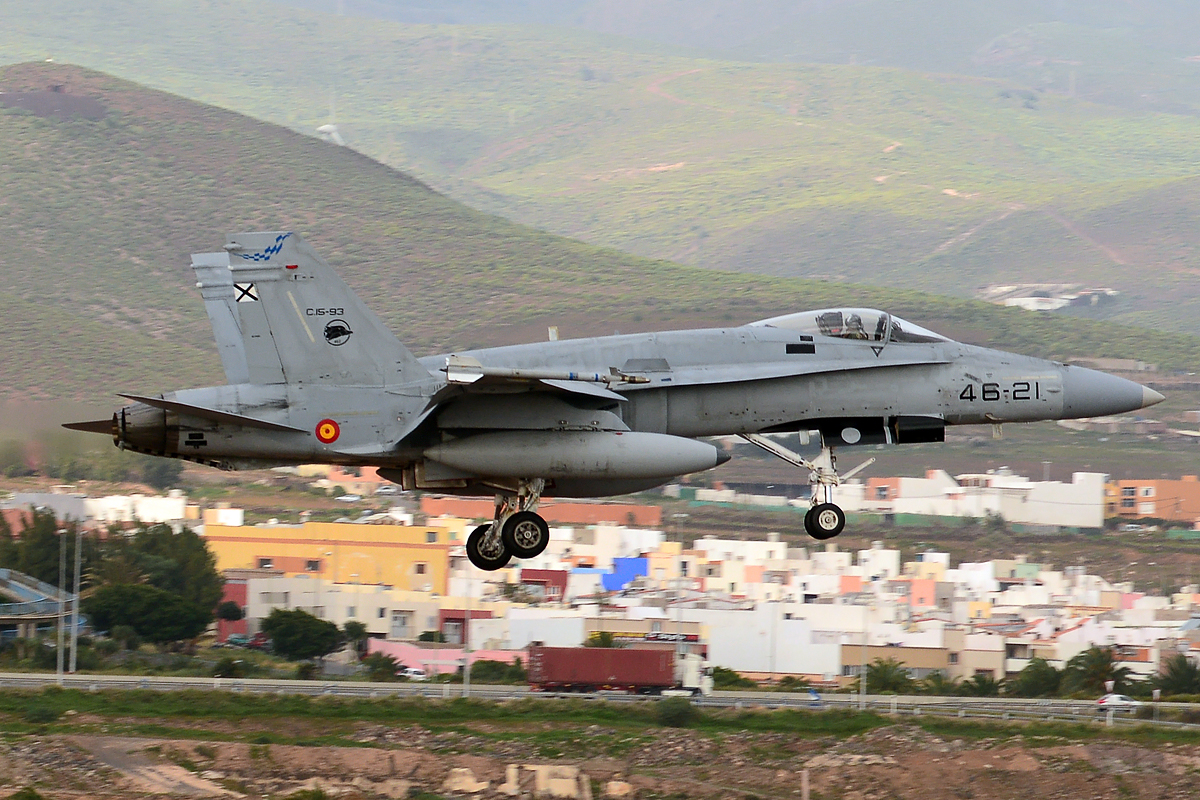 C.15-93 / 46-21 · McDonnell Douglas A/F-18A Hornet · (LPA / GCLP)