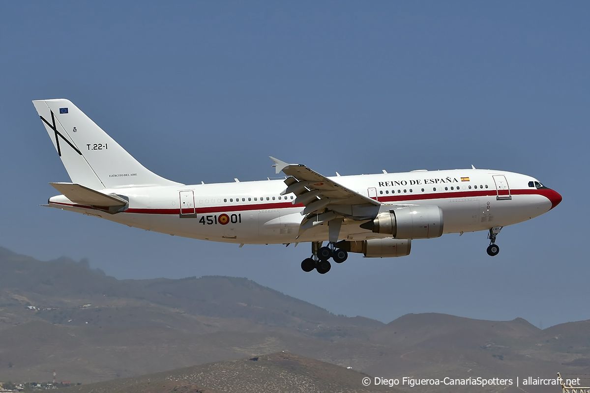 T.22-1 · Airbus A310-304 · (LPA / GCLP)