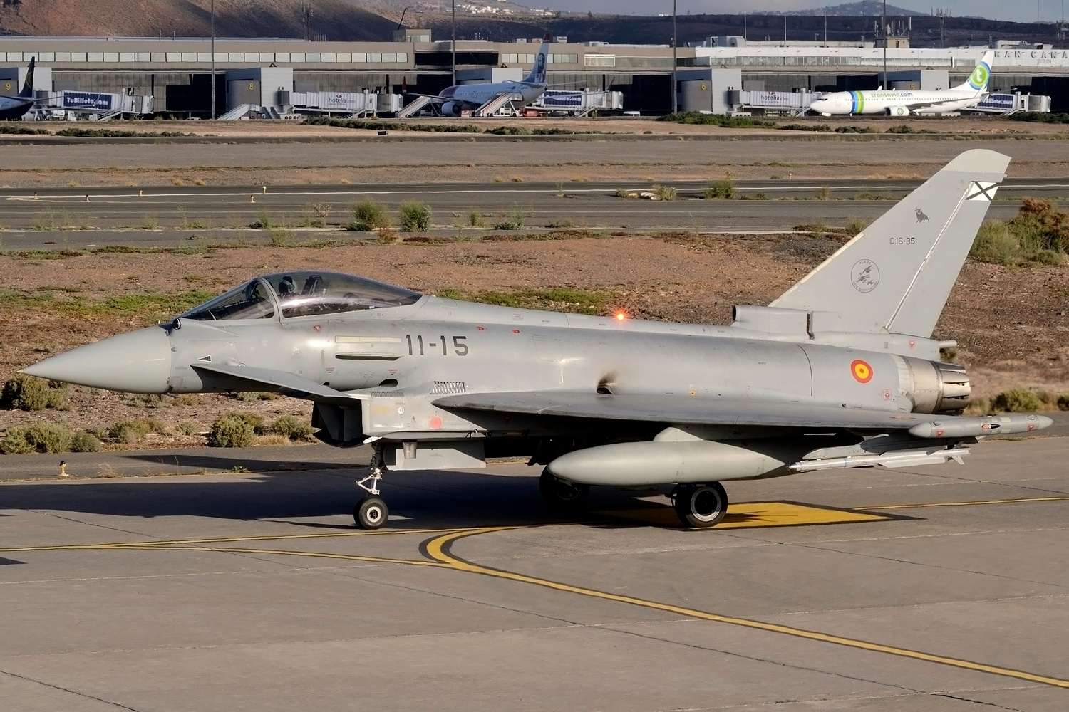 C.16-35 · Eurofighter EF-2000 Typhoon S · (LPA / GCLP)