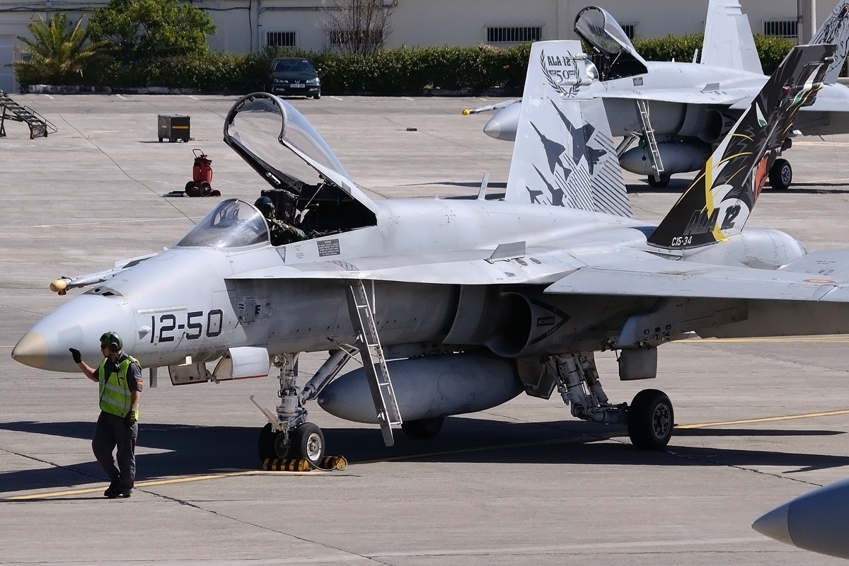 C.15-34 · McDonnell Douglas EF-18A Hornet · (LPA / GCLP)