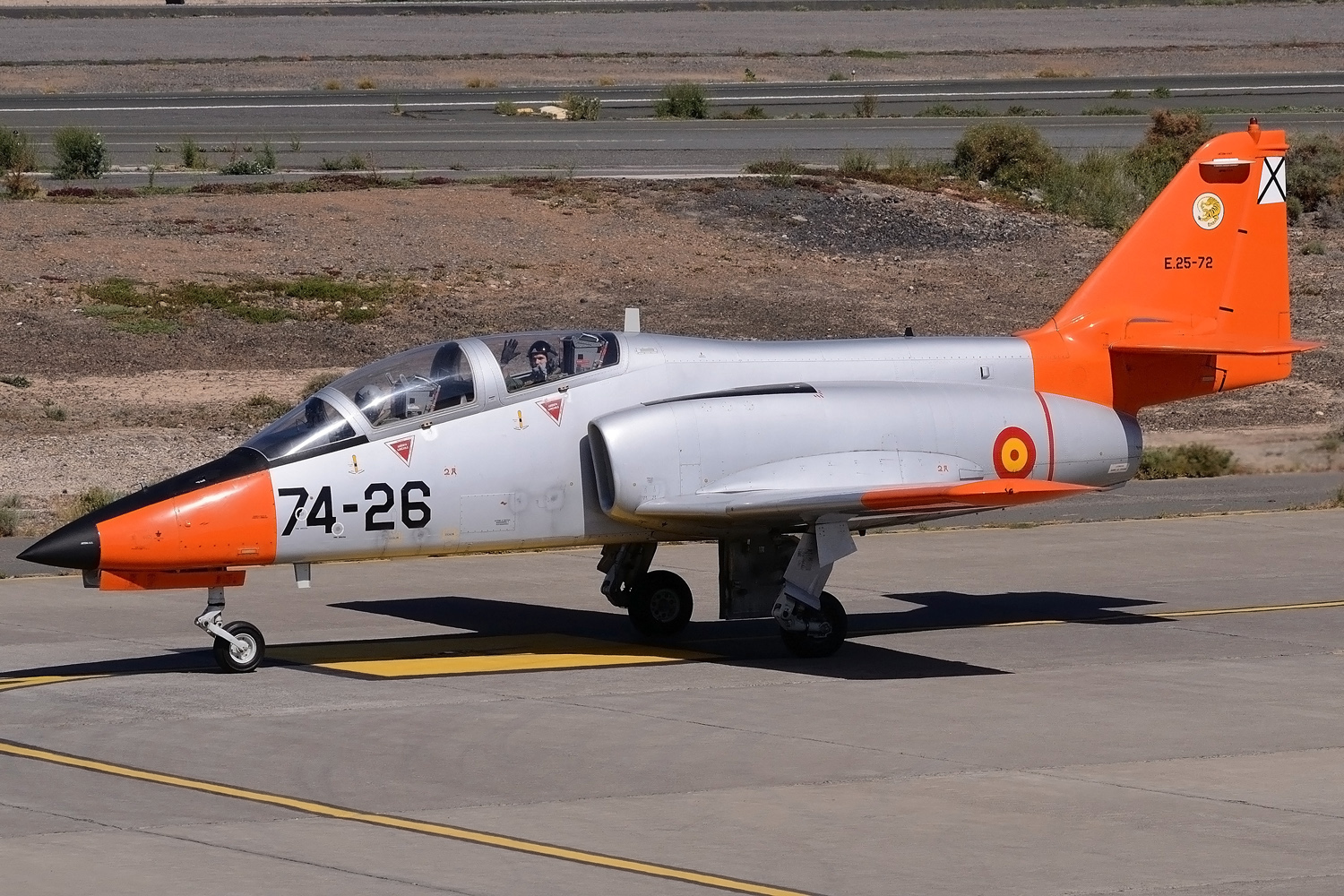 E.25-72 · CASA C-101EB Aviojet · (LPA / GCLP)