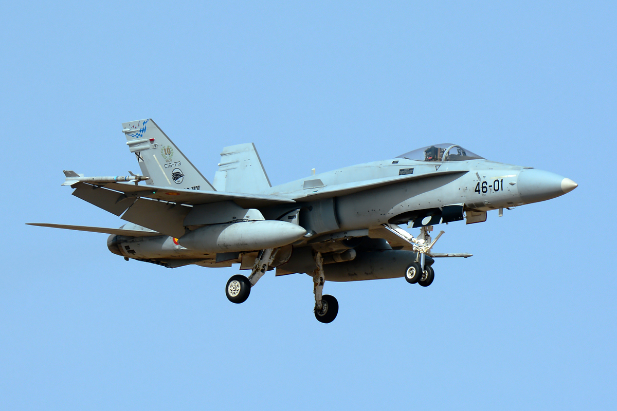 C.15-73 · McDonnell Douglas F/A-18A+ Hornet · (LPA / GCLP)