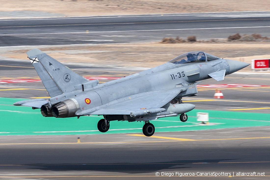 C.16-35 · Eurofighter EF-2000 Typhoon S · (LPA / GCLP)