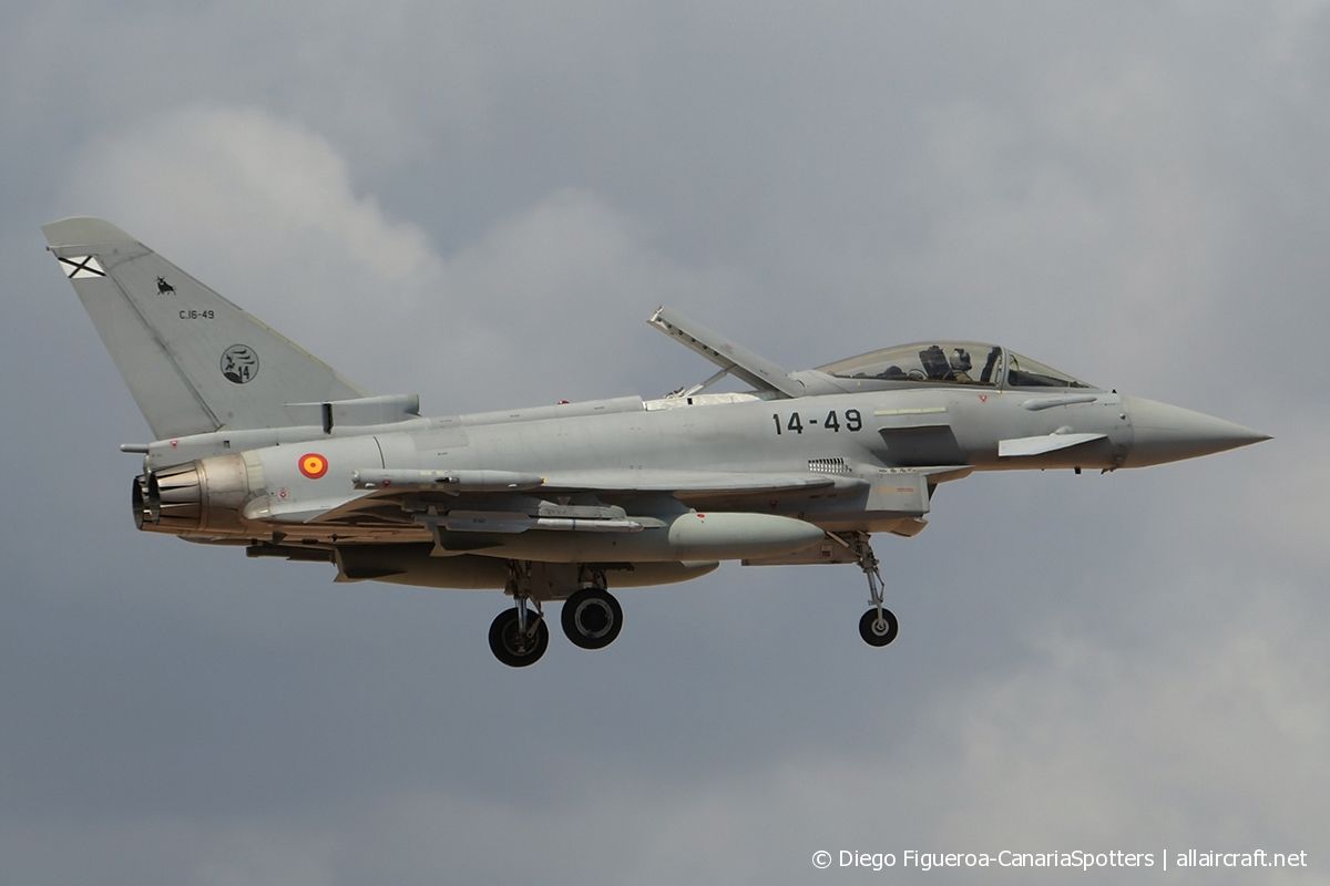 C.16-49 · Eurofighter EF-2000 Typhoon S · (LPA / GCLP)
