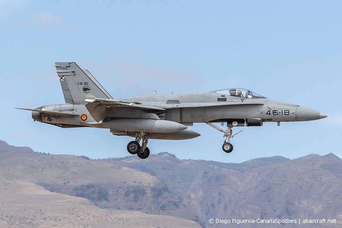 C.15-90 · McDonnell Douglas F/A-18A Hornet · (LPA / GCLP)