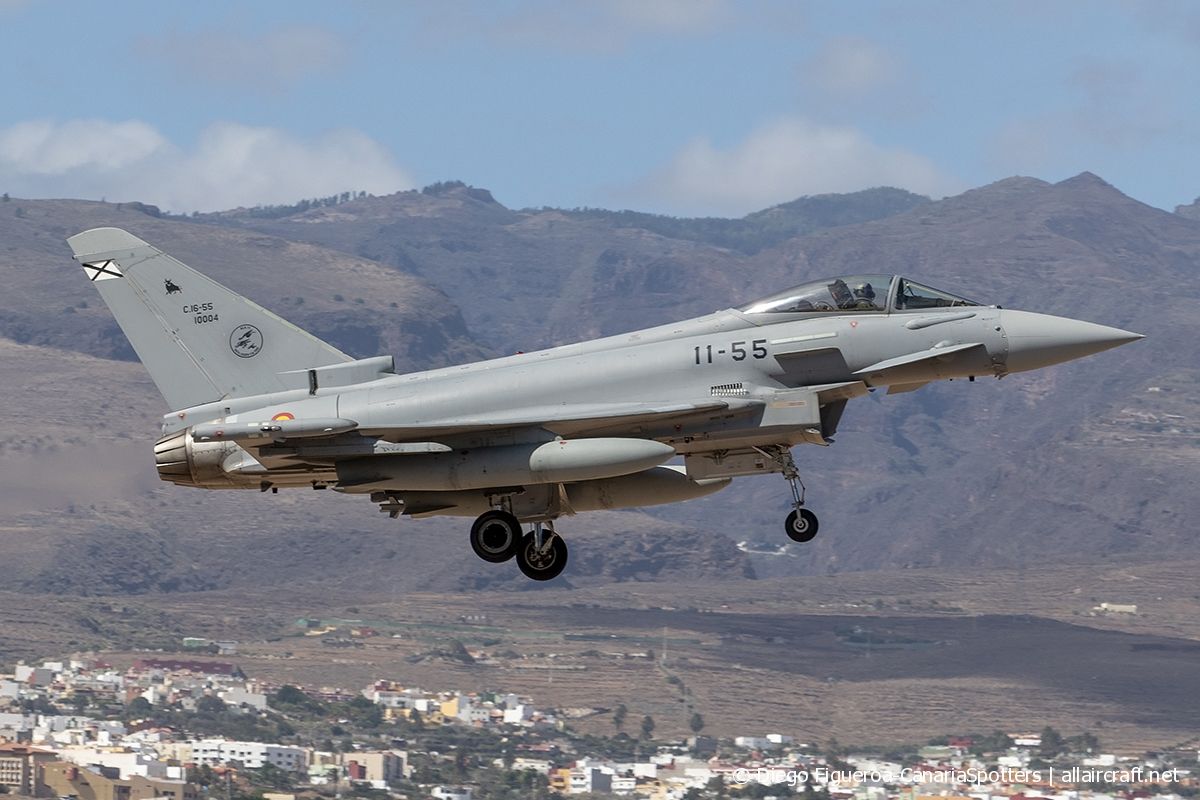 C.16-55 · Eurofighter EF-2000 Typhoon S · (LPA / GCLP)