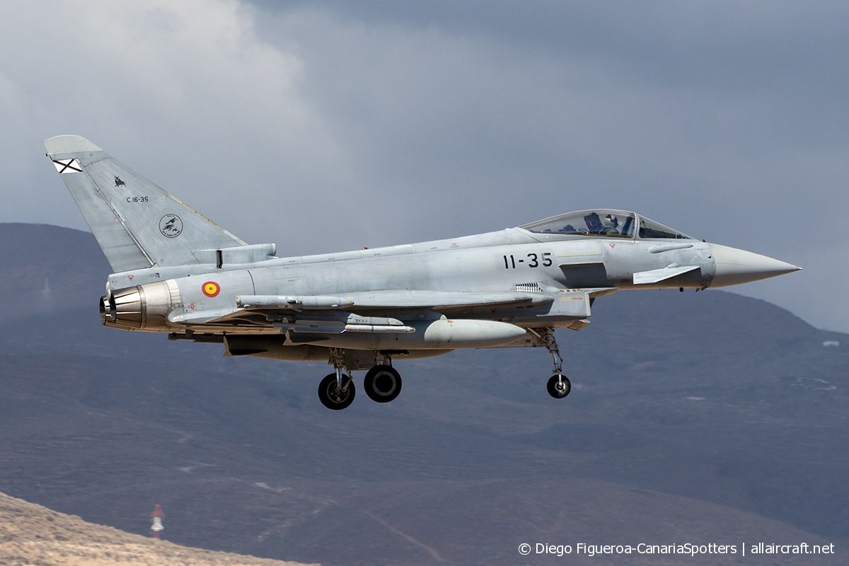 C.16-35 · Eurofighter EF-2000 Typhoon S · (LPA / GCLP)