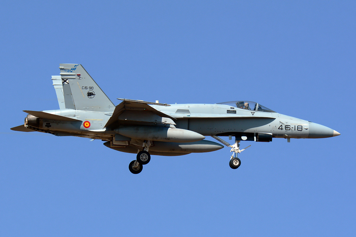 C.15-90 / 46-18 · McDonnell Douglas F/A-18A Hornet · (LPA / GCLP)