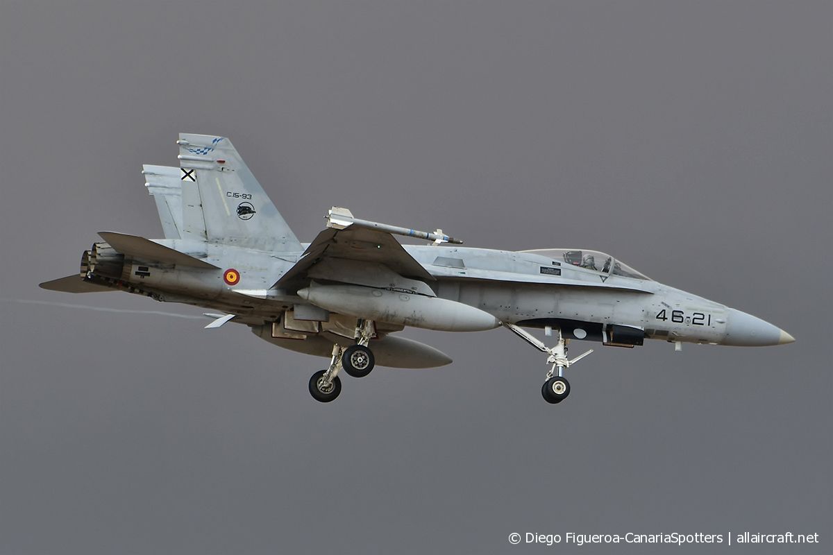 C.15-93 · McDonnell Douglas F/A-18A Hornet · (LPA / GCLP)