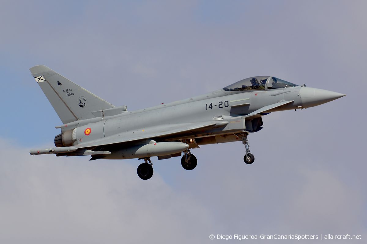 C.16-61 · Eurofighter EF-2000 Typhoon S · (LPA / GCLP)