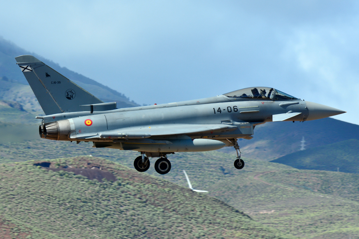 C.16-39 · Eurofighter EF-2000 Typhoon · (LPA / GCLP)