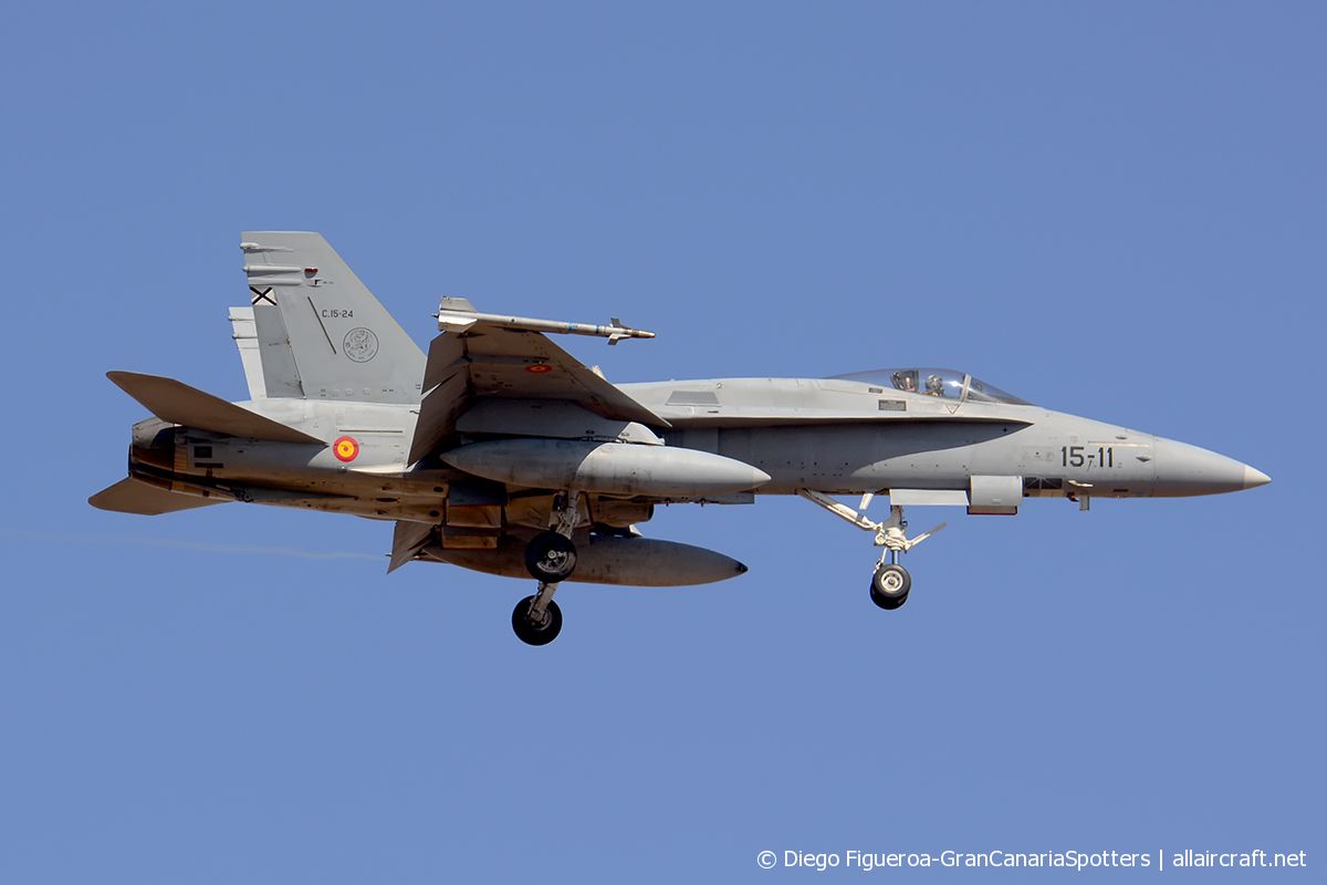 C.15-24 / 15-11 McDonnell Douglas EF-18A+ Hornet