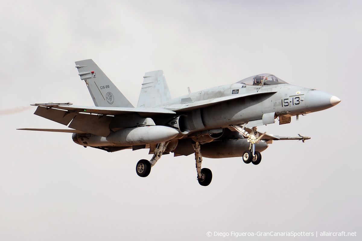 C.15-26 · McDonnell Douglas EF-18A+ Hornet · (LPA / GCLP)