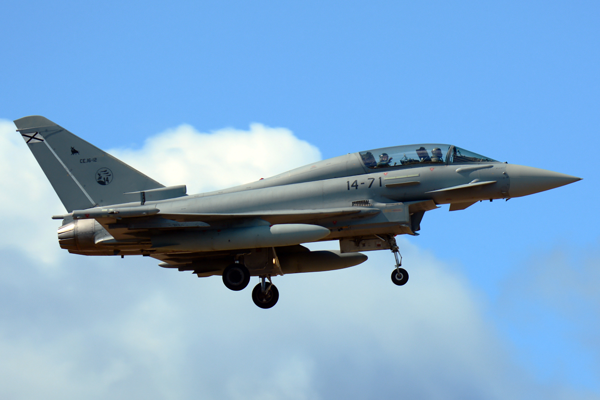 CE.16-12 · Eurofighter EF-2000 Typhoon T · (LPA / GCLP)