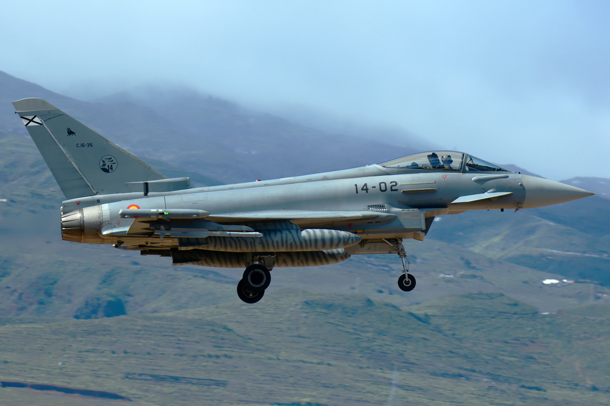 C.16-35 · Eurofighter EF-2000 Typhoon S · (LPA / GCLP)