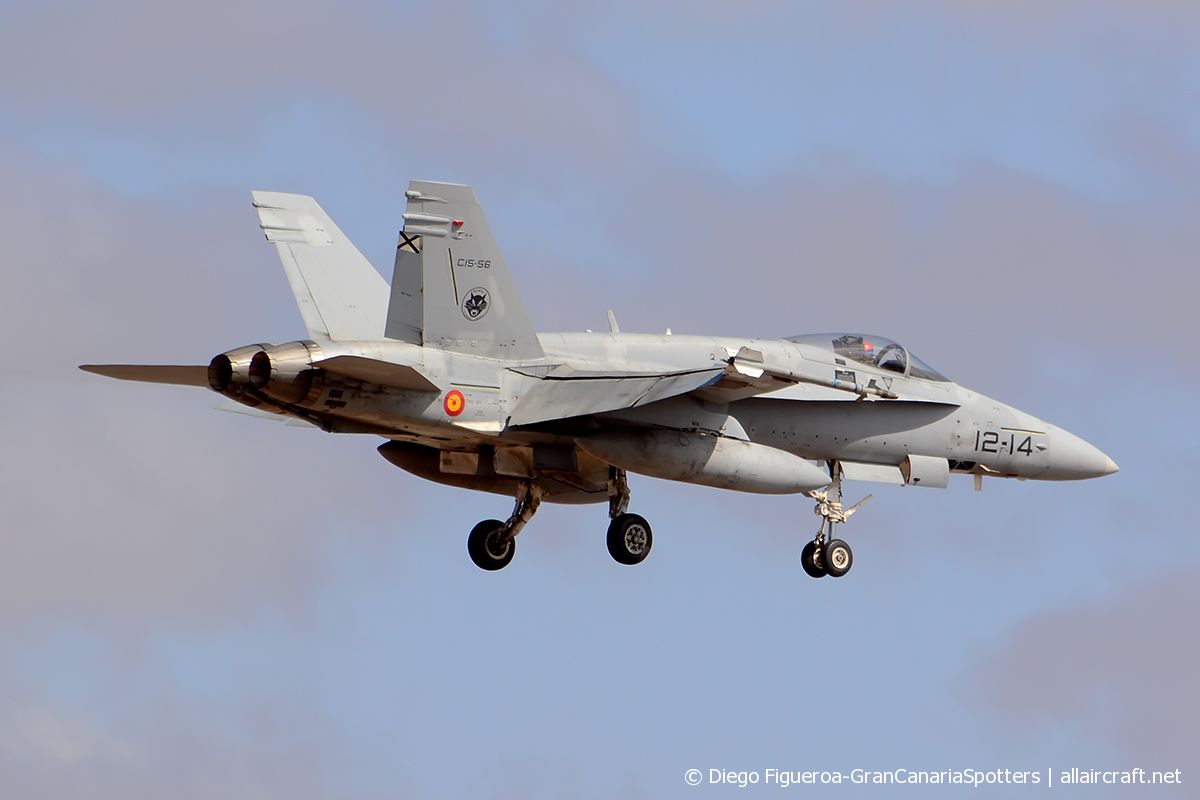 C.15-56 · McDonnell Douglas EF-18M Hornet · (LPA / GCLP)