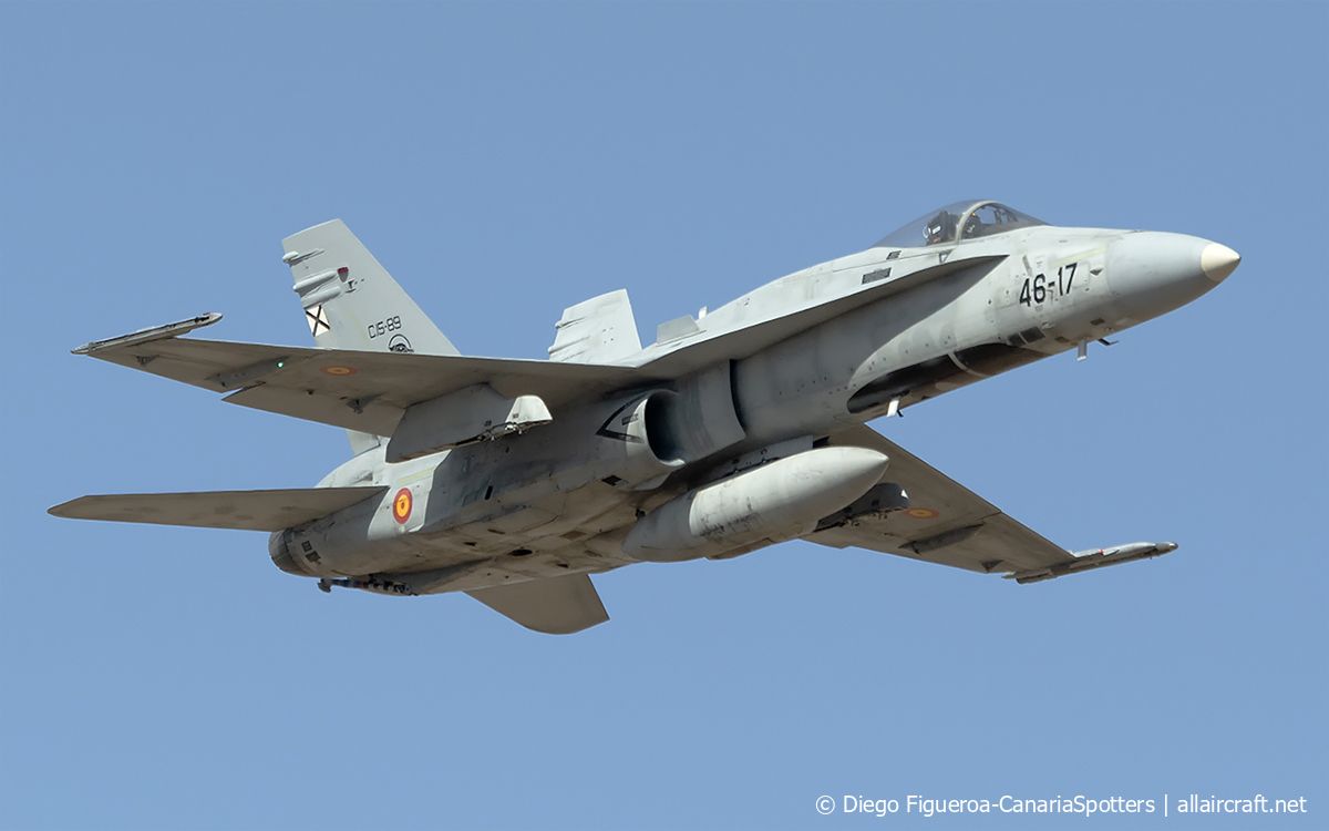 C.15-89 / 46-17 McDonnell Douglas EF-18A Hornet