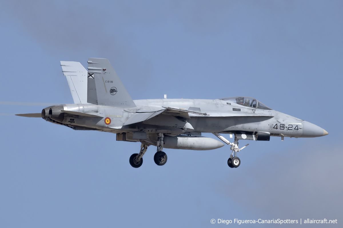 C.15-96 · McDonnell Douglas EF-18A Hornet · (LPA / GCLP)