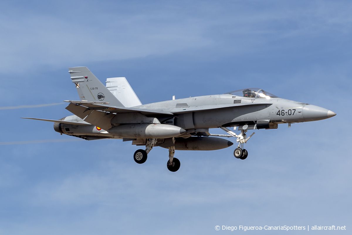 C.15-79 / 46-07 McDonnell Douglas EF-18A Hornet