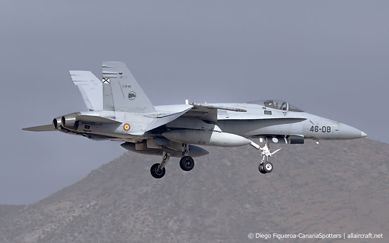 C.15-80 /46-08 McDonnell Douglas EF-18A Hornet