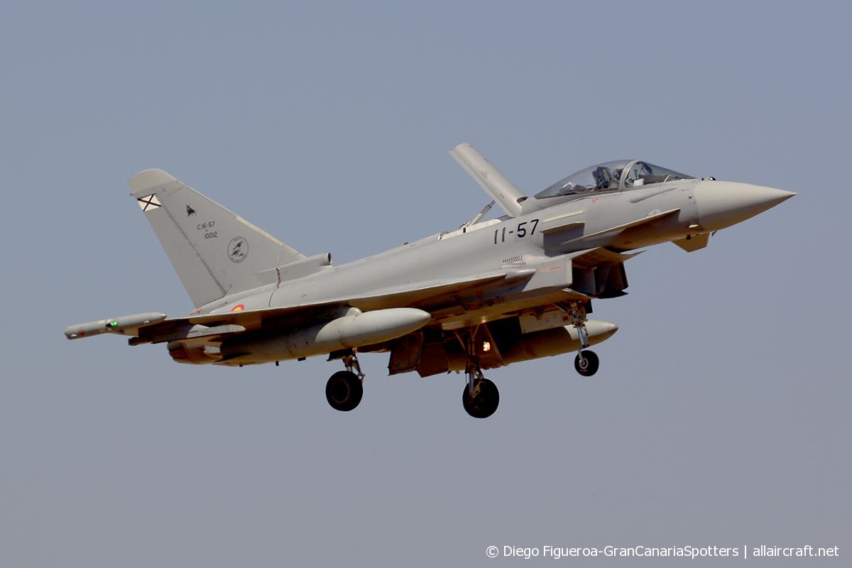 C.16-57 · Eurofighter EF-2000 Typhoon S · (LPA / GCLP)