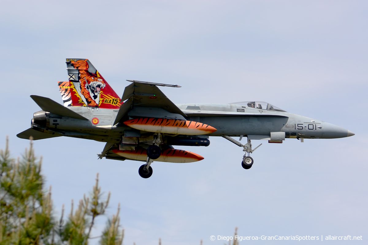 C.15-14 / 15-01 McDonnell Douglas EF-18A Hornet